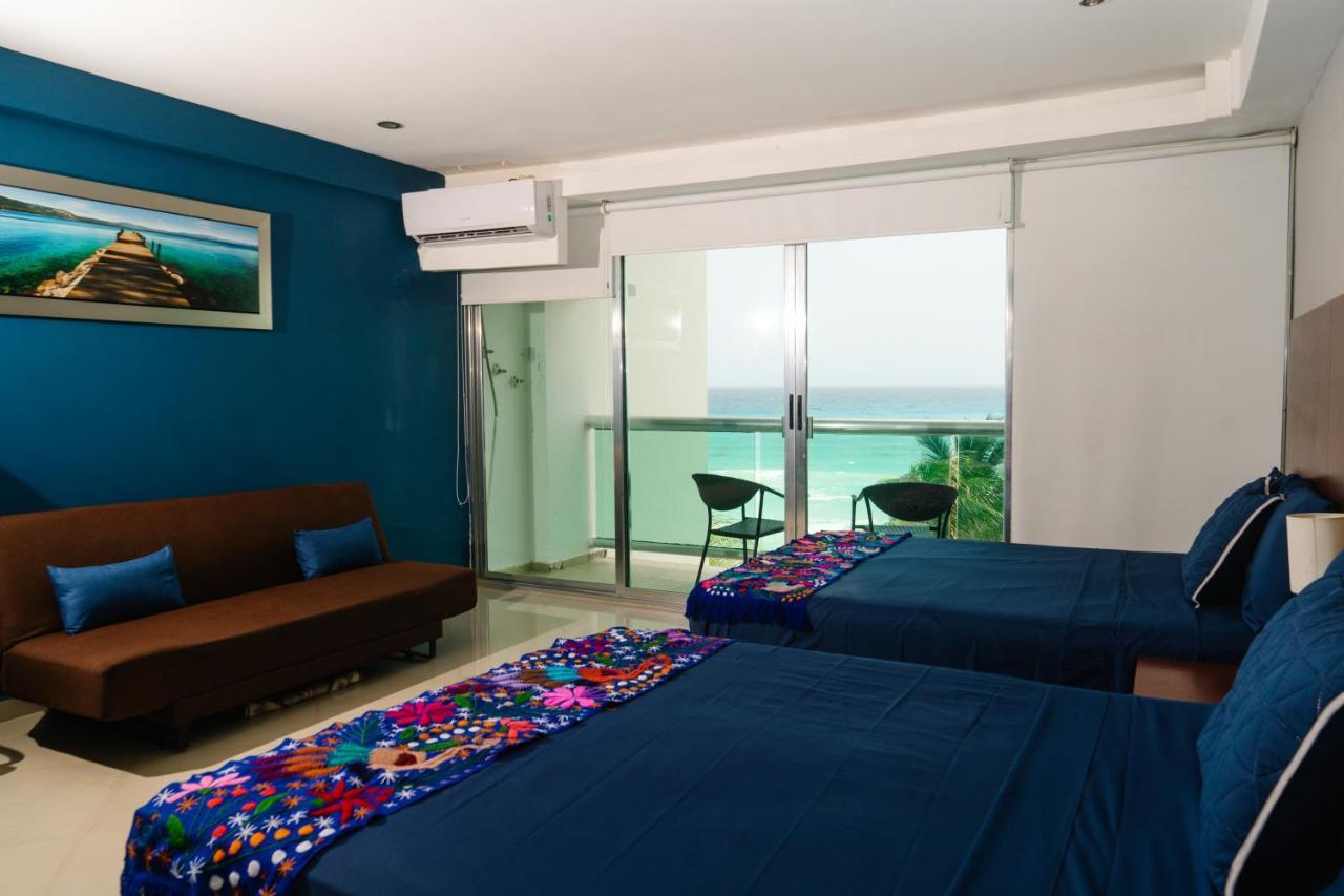 Вилла Ocean Front View Канкун Экстерьер фото