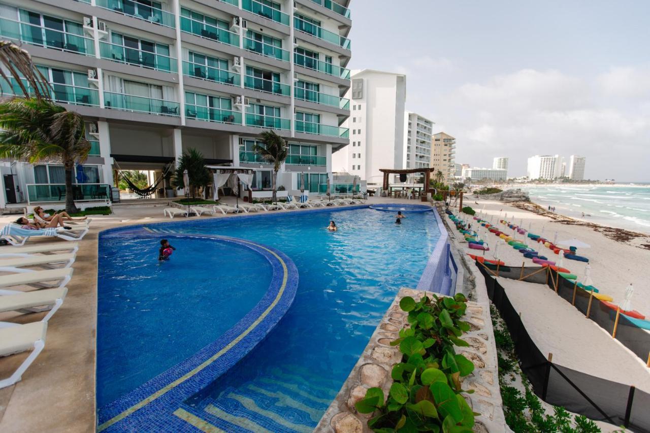Вилла Ocean Front View Канкун Экстерьер фото